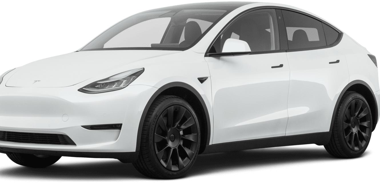 TESLA MODEL Y 2021 5YJYGDEEXMF196790 image